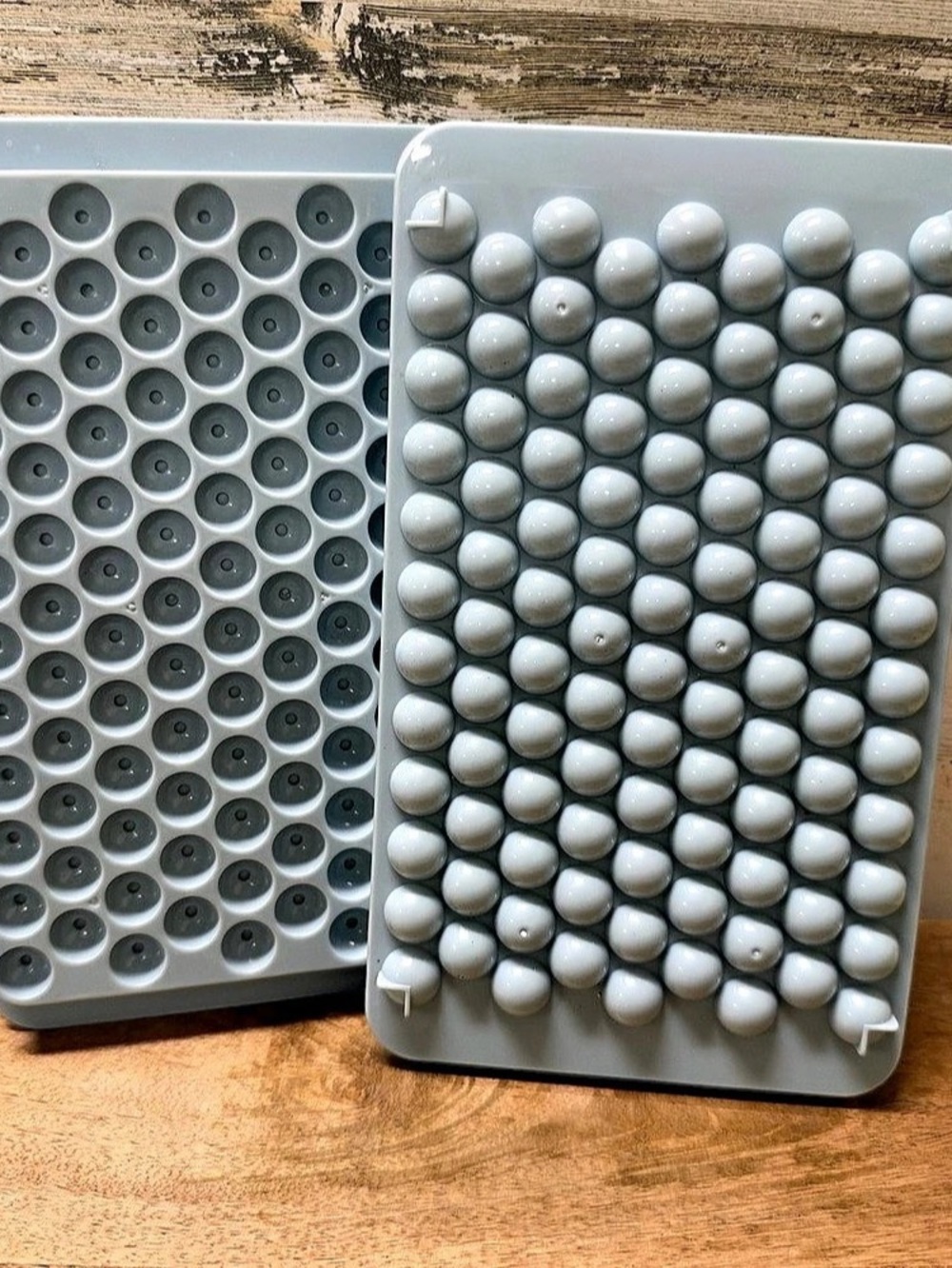 Mini ice cube tray set of two
